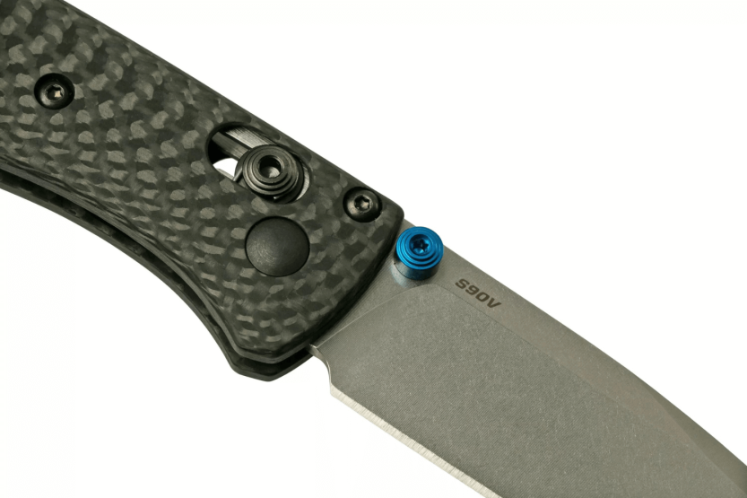 Benchmade vouwmes Mini Bugout 533-3 zwart koolstofvezel handvat 9cm