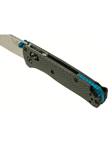 Benchmade vouwmes Mini Bugout 533-3 zwart koolstofvezel handvat 9cm