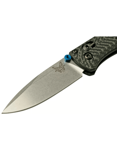Benchmade folding knife Mini Bugout 533-3 black carbon fiber handle 9cm