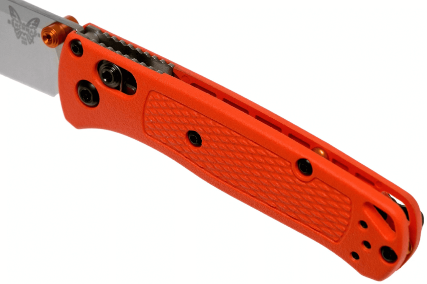 Benchmade foldekniv Mini Bugout 533 oransje grivory håndtak 9cm