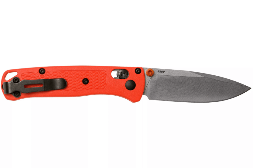 Benchmade vouwmes Mini Bugout 533 oranje grivory handvat 9cm