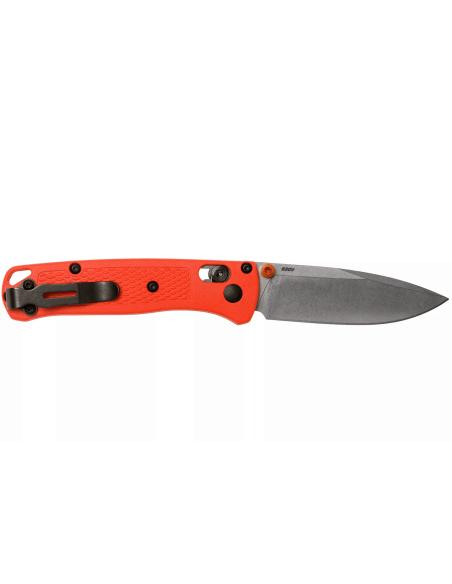 Benchmade Mini Bugout 533 navaja plegable naranja mango de grivory 9cm