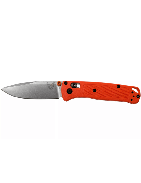 Benchmade Mini Bugout 533 navaja plegable naranja mango de grivory 9cm