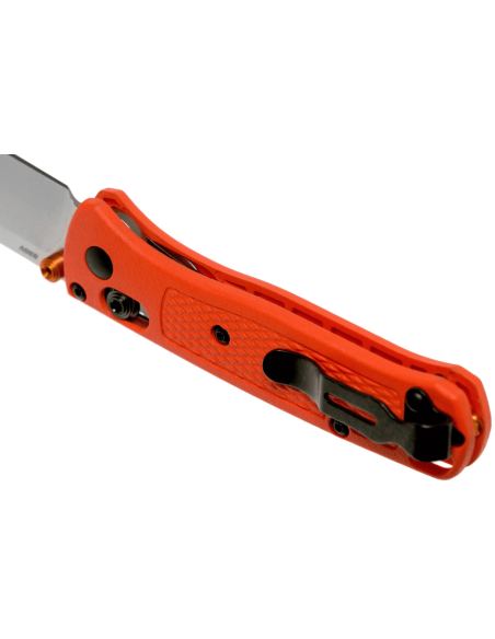 Benchmade foldekniv Mini Bugout 533 oransje grivory håndtak 9cm