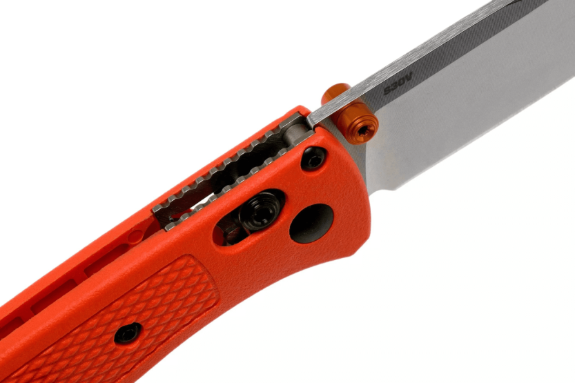 Benchmade fällkniv Mini Bugout 533 orange grivory handtag 9cm