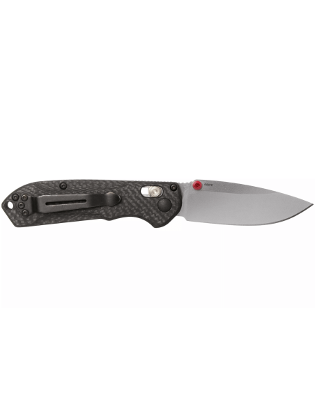 Benchmade Mini Freek 565-1 folding knife 10cm black carbon fiber handle with clip