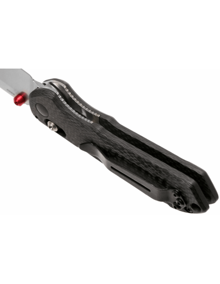 Benchmade Mini Freek 565-1 foldekniv 10 cm sort kulfiberhåndtag med clips