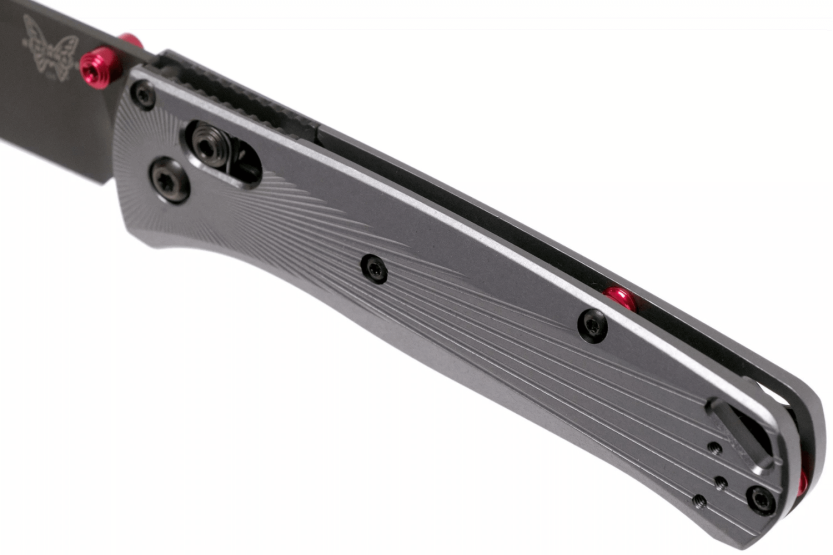 Benchmade Bugout 535BK-4 vouwmes 10.7cm grijs geanodiseerd aluminium handvat