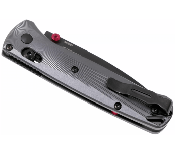 Benchmade Bugout 535BK-4 taittoveitsi 10.7cm harmaa anodisoitu alumiinikahva 2