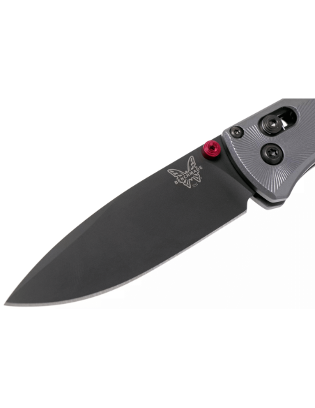 Navaja Benchmade Bugout 535BK-4 10.7cm mango de aluminio anodizado gris