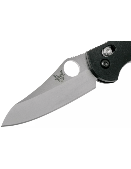 Benchmade Mini Griptilian vouwmes 555-S30V zwart glasversterkte nylon handvat 9,8cm