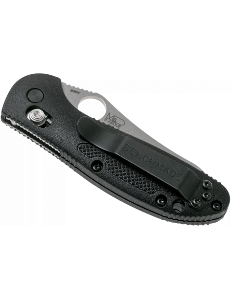 Benchmade Mini Griptilian 555-S30V coltello pieghevole 9,8 cm manico in nylon rinforzato con vetro nero