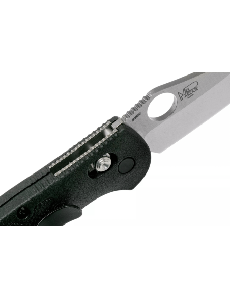 Benchmade Mini Griptilian vouwmes 555-S30V zwart glasversterkte nylon handvat 9,8cm