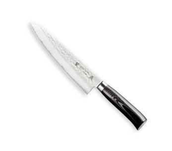Tamahagane Tsubame japanilainen kokkiveitsi 21cm vasaroitu terä VG5 teräs