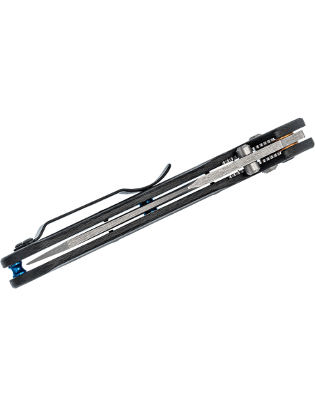 Navalha dobrável Benchmade Osborne 940-1 com lâmina tanto e cabo em fibra de carbono preto 11cm