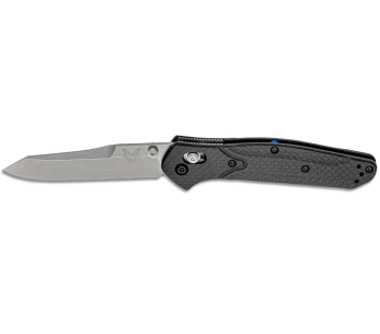 Klappmesser Benchmade Osborne 940-1 Tanto-Klinge Griff Kohlefaser schwarz 11cm