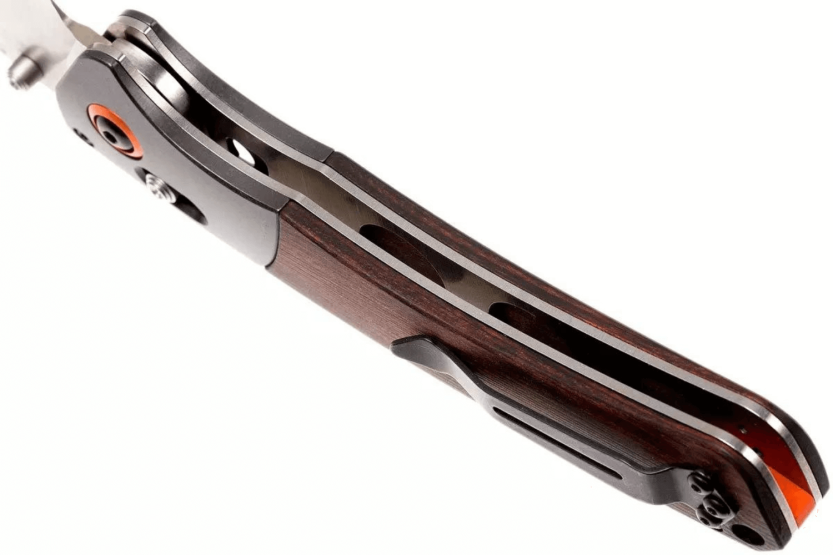 Benchmade Crooked River foldekniv 15080-2 13,5 cm træhåndtag
