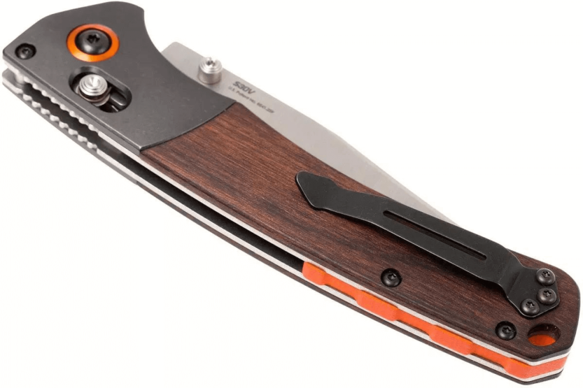 Benchmade Crooked River fällkniv 15080-2 13,5cm trähandtag