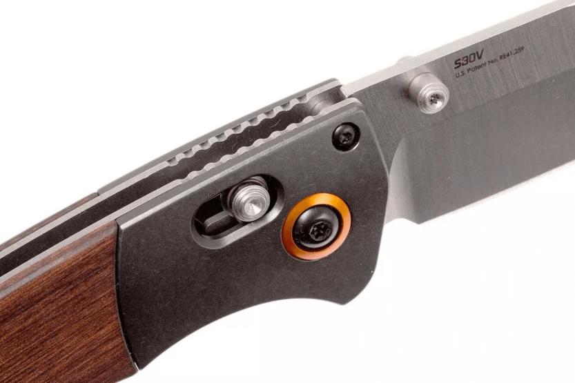 Benchmade Crooked River foldekniv 15080-2 13,5 cm træhåndtag