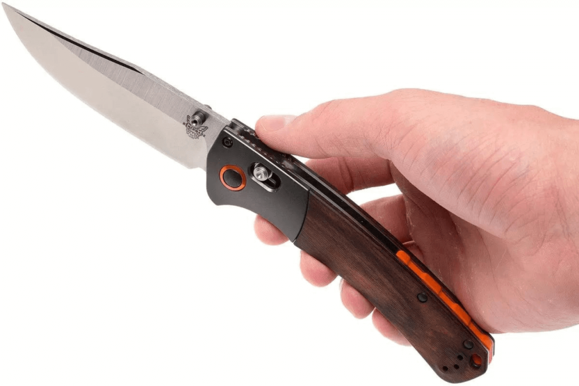 Benchmade Crooked River vouwmes 15080-2 13.5cm houten handvat