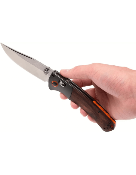 Benchmade Crooked River taittoveitsi 15080-2 13.5cm puukahvainen veitsi