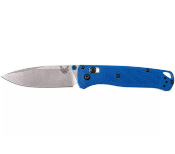 Benchmade Bugout 535 foldekniv 10,7 cm blå Grivory håndtak