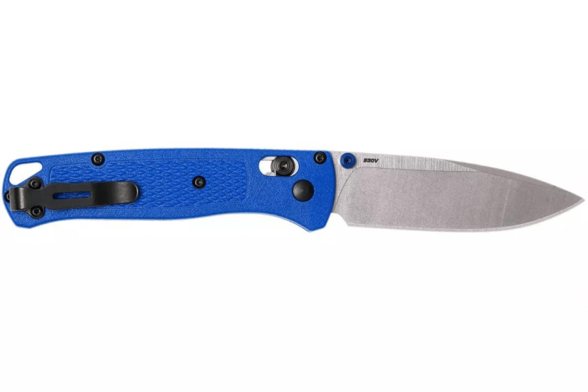 Benchmade Bugout 535 foldekniv 10,7 cm blå Grivory håndtag