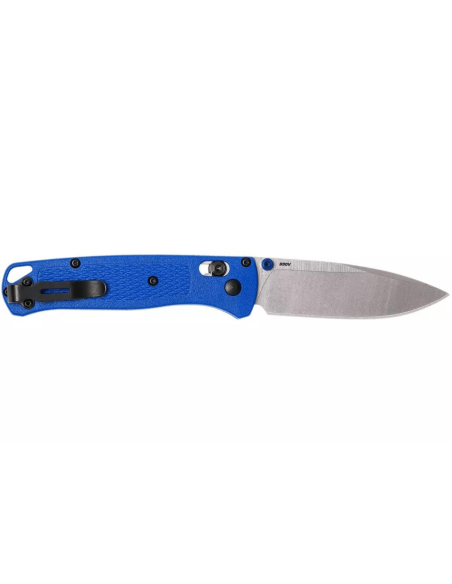 Benchmade Bugout 535 fällkniv 10,7cm blå Grivory handtag