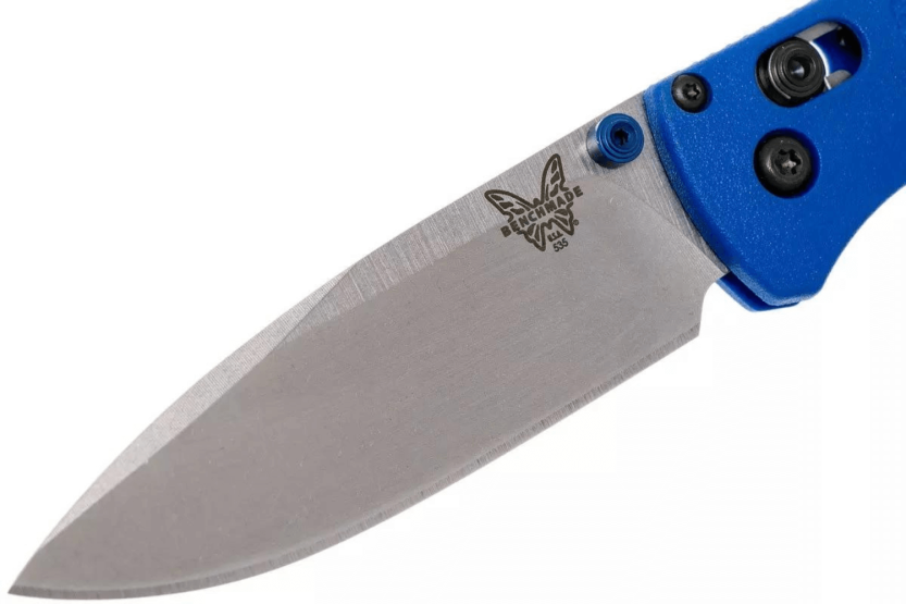 Benchmade Bugout 535 foldekniv 10,7 cm blå Grivory håndtag