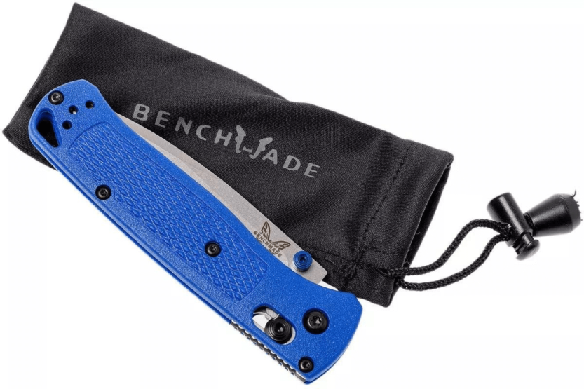 Benchmade Bugout 535 foldekniv 10,7 cm blå Grivory håndtag