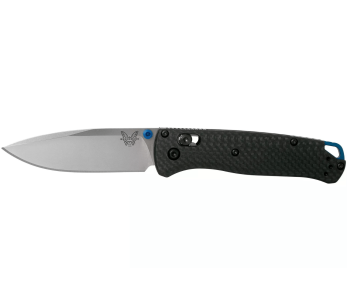 Navaja plegable Benchmade Bugout 535-3 con mango de fibra de carbono negro 10.7cm