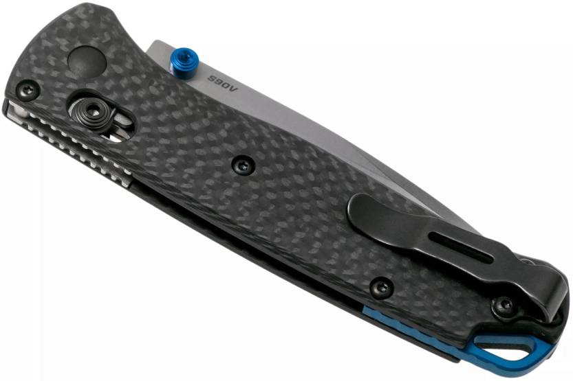 Benchmade foldekniv Bugout 535-3 sort kulfiberhåndtag 10,7 cm