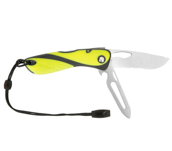 Wichard Offshore taittoveitsi 10122 semi-blade demanilleur fosforoiva kahva