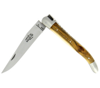 Forge de Laguiole vouwmes 11cm pistachehouten handvat
