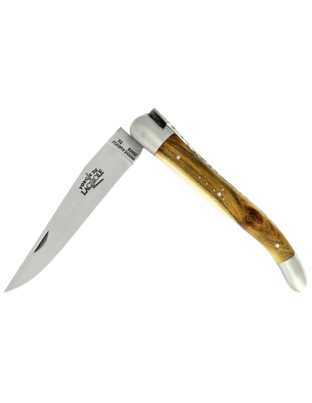Navaja plegable Forge de Laguiole con mango de madera de pistacho 11cm