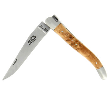Forge de Laguiole foldekniv med enebærhåndtak 11 cm