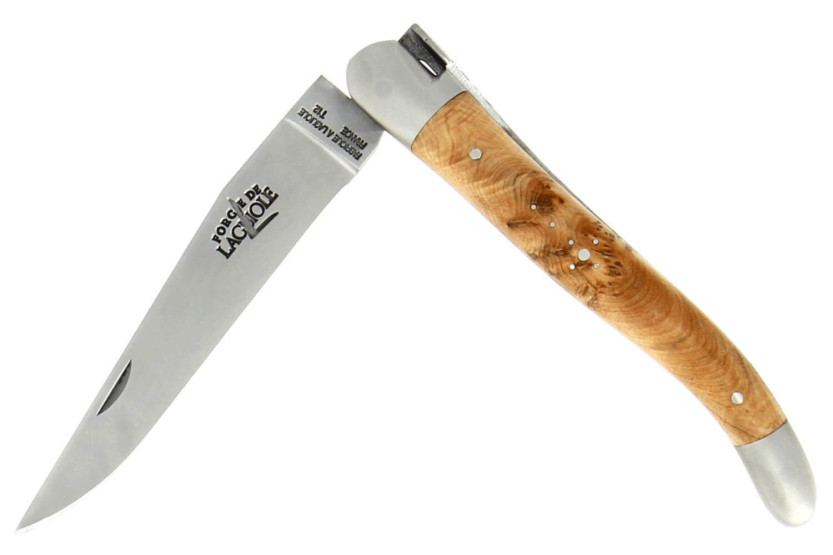 Forge de Laguiole foldekniv med enebærhåndtag 11 cm
