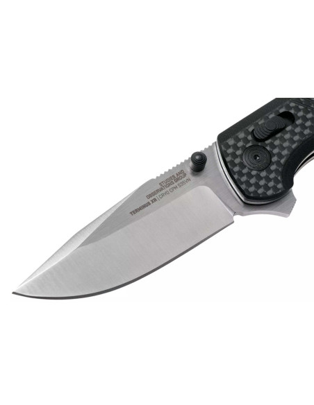 SOG Terminus XR SGTM1025 foldekniv G10/karbonhåndtak 10,8 cm svart