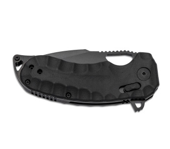 SOG Kiku XR Black SGKIKUXRBK navaja plegable mango G10/carbono negro 10.9cm 2