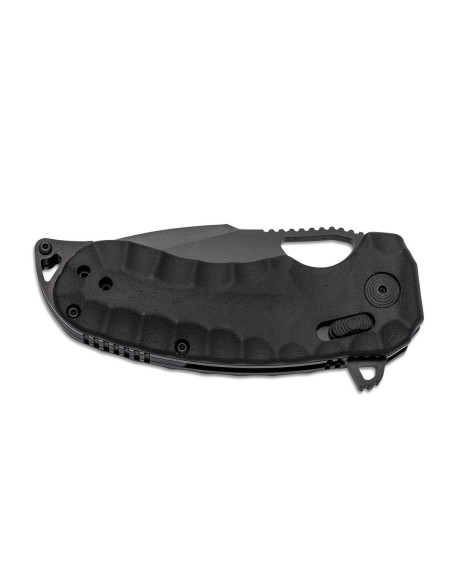 Klappmesser SOG Kiku XR Black SGKIKUXRBK Griff G10/Carbon schwarz 10,9cm