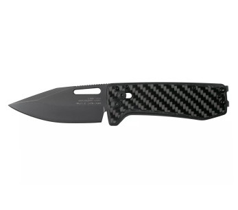 SOG Ultra XR SGULTRAXR fällkniv med svart kolfiberhandtag 9cm