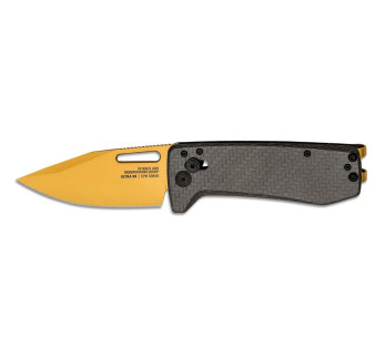 SOG Ultra XR Gold SGULTRAXRGD fällkniv 9,1cm svart kolfiberhandtag