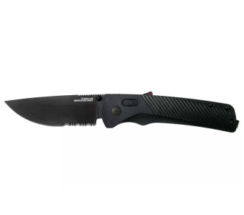 SOG Flash At Blackout SGFLASHSBK foldekniv 11,6 cm med svart FRN-håndtak