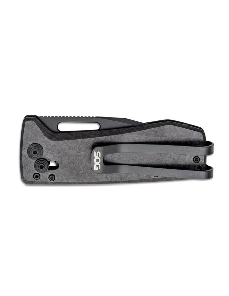 SOG Ultra XR SGULTRAXRXHPBK foldekniv sort kulfiberhåndtag 9,1 cm
