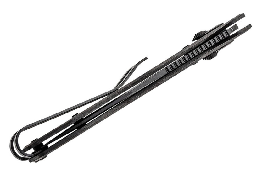 SOG Ultra XR SGULTRAXRXHPBK coltello pieghevole con manico in fibra di carbonio nero 9,1 cm