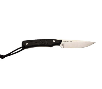 Wildsteer Troll TRO0113 kniv 8,5 cm blad svart taktiprenhåndtak + Kydex-kappe
