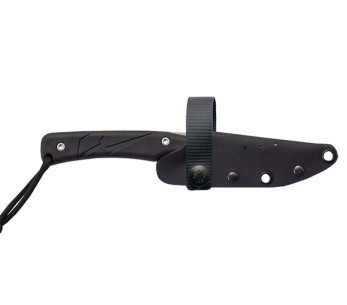 Wildsteer Troll TRO0113 kniv 8,5 cm blad svart taktiprenhåndtak + Kydex-kappe 2