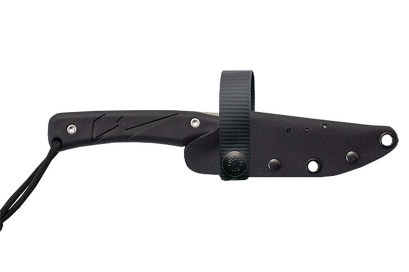 Wildsteer Troll TRO0113 kniv 8,5 cm blad sort taktiprenhåndtag + Kydex skede