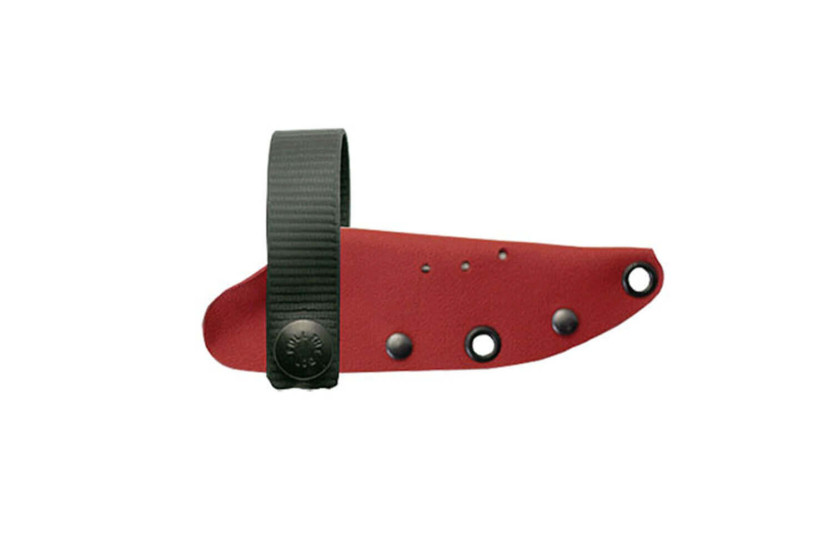 Wildsteer Troll Knife TRO3104 sort blad 8,5 cm rødt taktiprenhåndtag + Kydex-kappe
