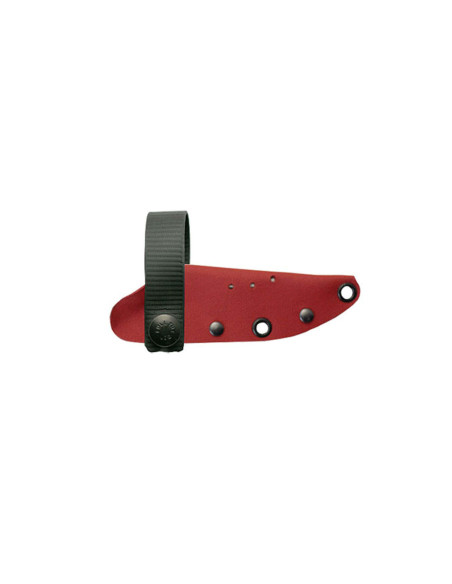 Wildsteer Troll Knife TRO3104 sort blad 8,5 cm rødt taktiprenhåndtag + Kydex-kappe
